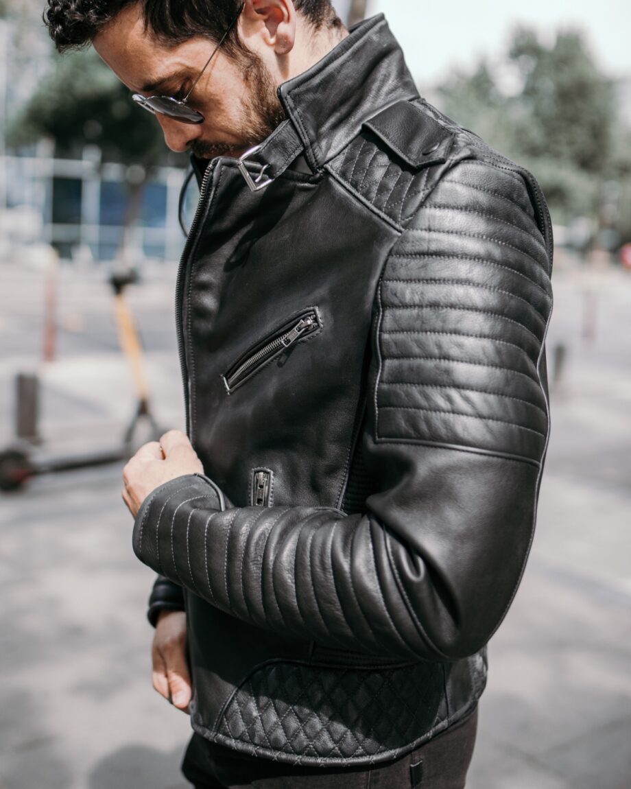 Chaqueta de cuero para hombre. Somos Leyendas